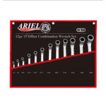 ست 12 عددی آچارهای دوسر رینگی آریل - ARIEL مدل ARAR1201