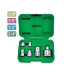 مجموعه آداپتور 6 عددی سفید (تبدیل) تاپ تول - TOPTUL مدل GAAI0606
