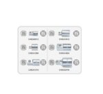 مجموعه آداپتور 6 عددی سفید (تبدیل) تاپ تول - TOPTUL مدل GAAI0606 - تصویر 2